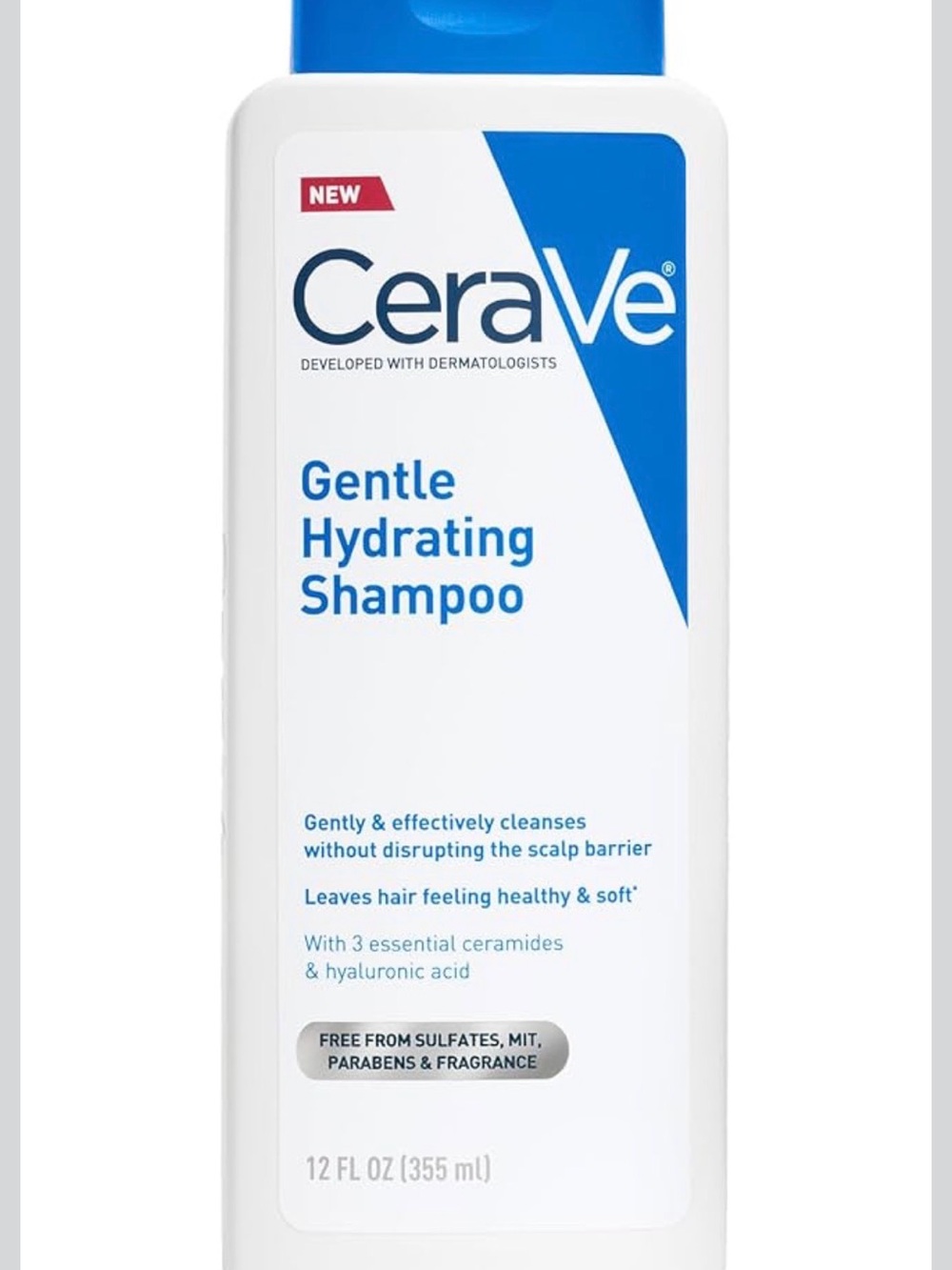 rave Gentle Hydrating Shampoo - White & Blue